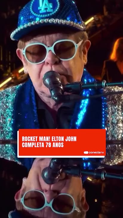 O icônico pianista, compositor e cantor Elton John completa 78 anos hoje!

Autor de hinos como "Your Song", "Rocket Man" e "I'm Still Standing", cativou o mundo com seu talento musical, performances eletrizantes e dedicação a causas sociais.

Além de ser um dos músicos mais memoráveis do século XX, seu ativismo em prol dos direitos LGBTQ+ e o apoio a diversas instituições de caridade solidificam seu legado dentro e fora dos palcos.

🎥 eltonjohn

#eltonjohn #aniversário