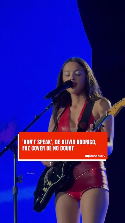 Durante seu show no Lollapalooza Chile, Olivia Rodrigo apresentou um cover de "Don't Speak", do No Doubt, e deu seu toque no hit dos anos 90.

A relação de Olivia Rodrigo com o No Doubt vai além da admiração.

A cantora já homenageou a banda ao cantar "Just a Girl" em sua turnê de 2022. Em 2024, Olivia foi convidada para um momento especial: cantar "Bathwater" ao lado do grupo em seu show de reunião no Coachella.

#oliviarodrigo #dontspeak #nodoubt #cover #lollapalooza