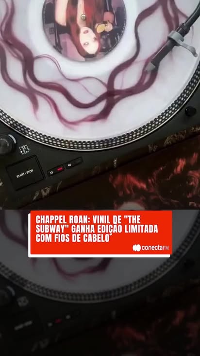 Essa é para colecionador! 🎶

O single "The Subway", da cantora Chappell Roan, acaba de ganhar uma edição limitada em vinil com... fios de cabelo dentro!

A novidade é uma parceria com a Blood Records, gravadora conhecida por criar edições especiais e, digamos, bem diferentes, como o vinil de "Brat", da Charli XCX, que continha um pó branco.

O que vocês acharam dessa ideia? 🤯

#conectafm #chappelroan #vinil #lançamento