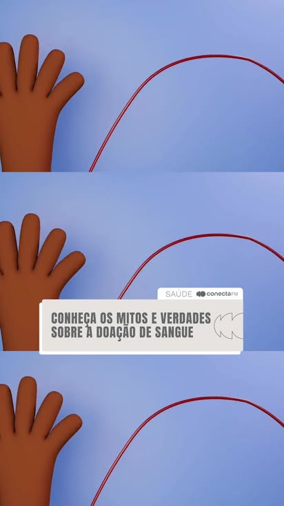 Desmistificando a doação de sangue 💉❤️

Seu sangue tem o poder de salvar até quatro vidas! Mas, antes de ir, confira o que é MITO e o que é VERDADE!

1️⃣ Doar sangue engorda ou emagrece? ❌ MITO. A doação não afeta seu peso. O corpo repõe o volume de líquido em 24h!

2️⃣ Precisa estar em jejum? ❌ MITO. É o contrário! Você deve estar alimentado(a), mas evite gordura nas 4h antes. Isso garante que você se sinta bem e confortável durante a coleta!

3️⃣ Uma doação ajuda vários pacientes? ✅ VERDADE. Uma bolsa é fracionada em componentes (hemácias, plaquetas, plasma) e pode beneficiar até 4 pessoas! Multiplique a solidariedade!

4️⃣ Tatuagem ou piercing impedem a doação? ❌ MITO. A restrição é TEMPORÁRIA! Após 12 meses (ou 6 meses, dependendo do caso e assepsia), você já pode doar.

5️⃣ Mulheres podem doar menstruadas? ✅ VERDADE. O ciclo menstrual não impede a doação! A restrição é temporária apenas em casos de amamentação.

Seja um herói/heroína! Doe sangue. Doe vida!

📹: Reprodução

#conectafm #saúde #sangue #doação
