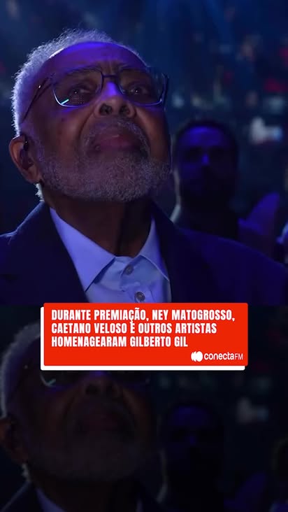 EMOCIONANTE! 🥺

Ney Matogrosso, Chico Buarque, Hebert Vianna, Maria Bethânia, Roberto Carlos, Caetano Veloso emocionaram Gilberto Gil em uma homenagem durante o Prêmio Multishow.

📹: @multishow

#conectafm #mpb #gilbertogil #premiomultishow #homenagem