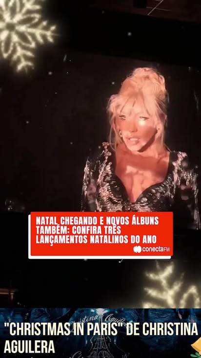 🎁 Natal, magia e lançamentos musicais! 🎄✨

O clima natalino está no ar e, claro, os artistas já presentearam a gente com trilhas sonoras fresquinhas para a temporada! 😍

Neste ano, a trilha sonora oficial do seu Natal tem reforços de peso: Christina Aguilera (com "Christmas In Paris"), os Jonas Brothers (com "A Very Jonas Christmas") e Bryan Adams (com "A Great Big Holiday Jam"). 🎶

Prepare o chocolate quente e a playlist: a festa começa agora! 🎧

#conectafm #natal #lançamentos