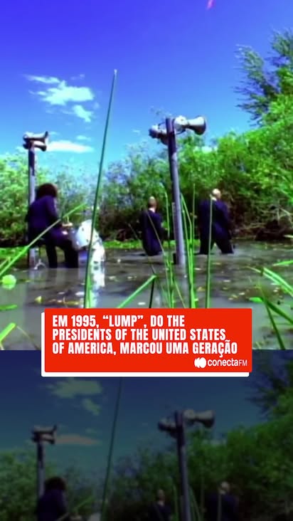 Se você fechasse os olhos em 1995, com certeza estaria ouvindo esse refrão! 😎

"Lump", do The Presidents of the United States of America, não era só uma música, era um hino que grudava na cabeça e não saía mais. Das maratonas na MTV às fitas K7 gravadas da rádio, quem viveu os anos 90 sabe o peso desse som. 🤘

E aí, qual a sua primeira lembrança ao ouvir esse clássico? Conta aqui pra gente! 👇

📹: Reprodução

#conectafm #lump #thepresidentsoftheunitedstatesofamerica